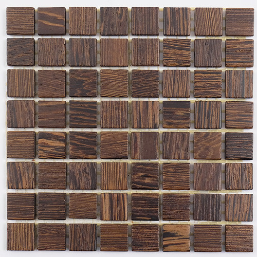 Holzmosaik Wenge natur