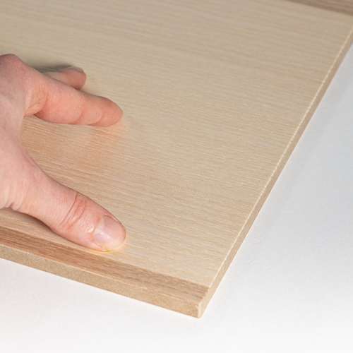 Holzfurnierplatte Esche Braunkern