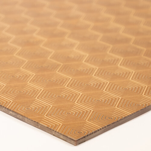Naturfaser HPL mit Lasergravur
