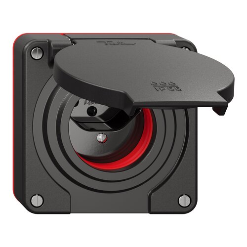 Einfach-Steckdose IP55