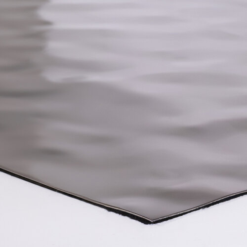 Edelstahlblech 3-dimensional verformt 