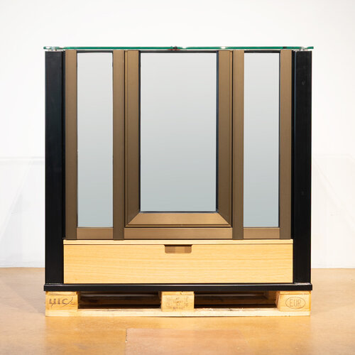 Aluminium-Blockfenster