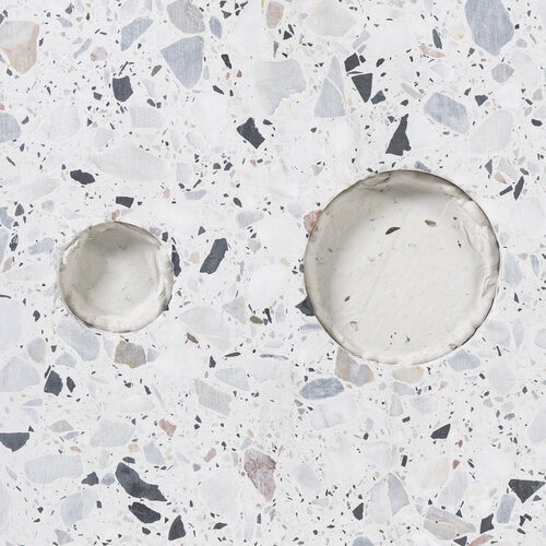 Kunststein repariert