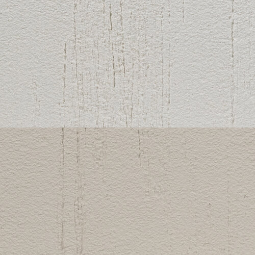 Verputz b&uuml;rsten, B&uuml;rste gegl&auml;ttet