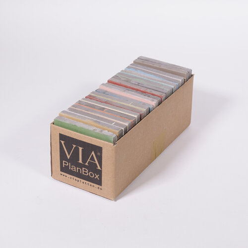 Zementfliesen Box
