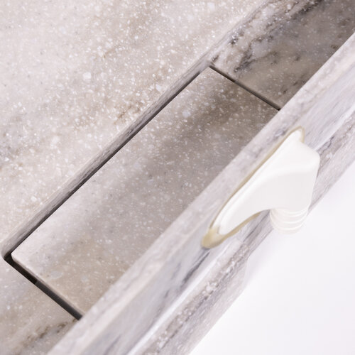 Mineralwerkstoff Unterbau-Waschbecken