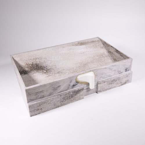 Mineralwerkstoff Unterbau-Waschbecken