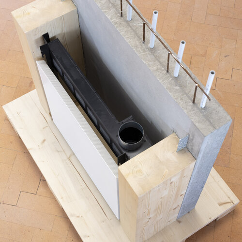 Holz-Hybriddecke